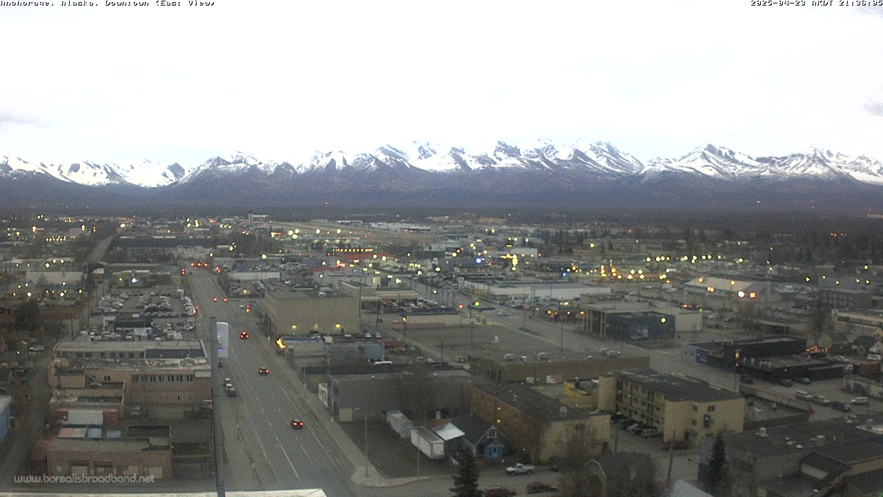 Anchorage Downtown Ost Skyline Webcam Live - E Live Webcams